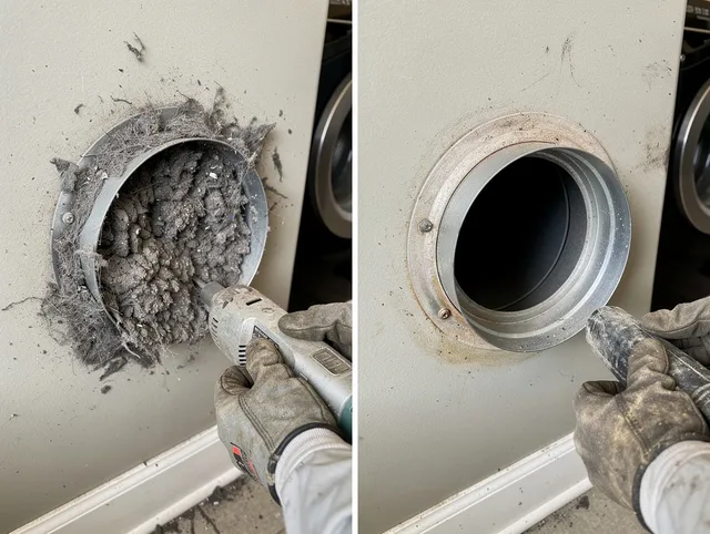 Professional clogged vent cleaning by Laguna Beach Dryer Vent Cleaning in Laguna Beach