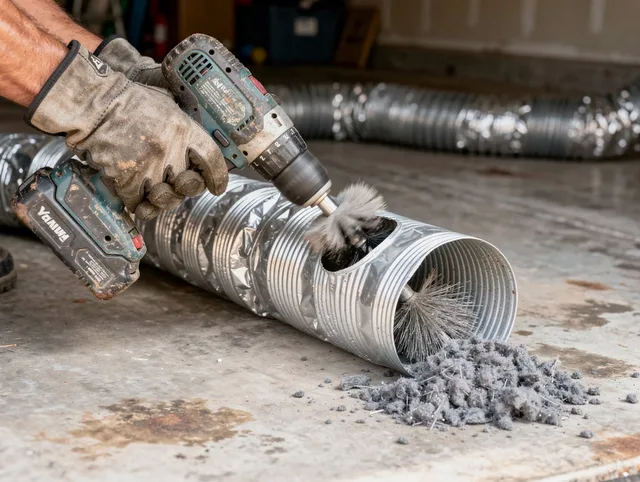 Professional duct cleaning by Laguna Beach Dryer Vent Cleaning in Laguna Beach