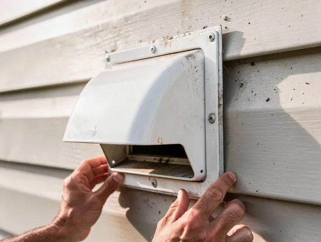 Laguna Beach Dryer Vent Cleaning technician delivering thorough residential dryer vent cleaning service in Laguna Beach